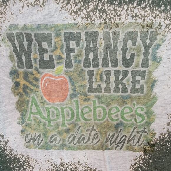 Bella Canvas Kids "Fancy Like" Graphic Tee Dark Green - Size Youth XL (18/20) - Picture 1 of 4